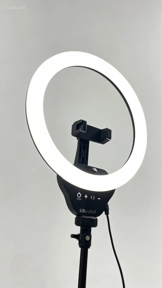 UBeesize 12-inch ring light with tripod and 62-inch stand - photo 4