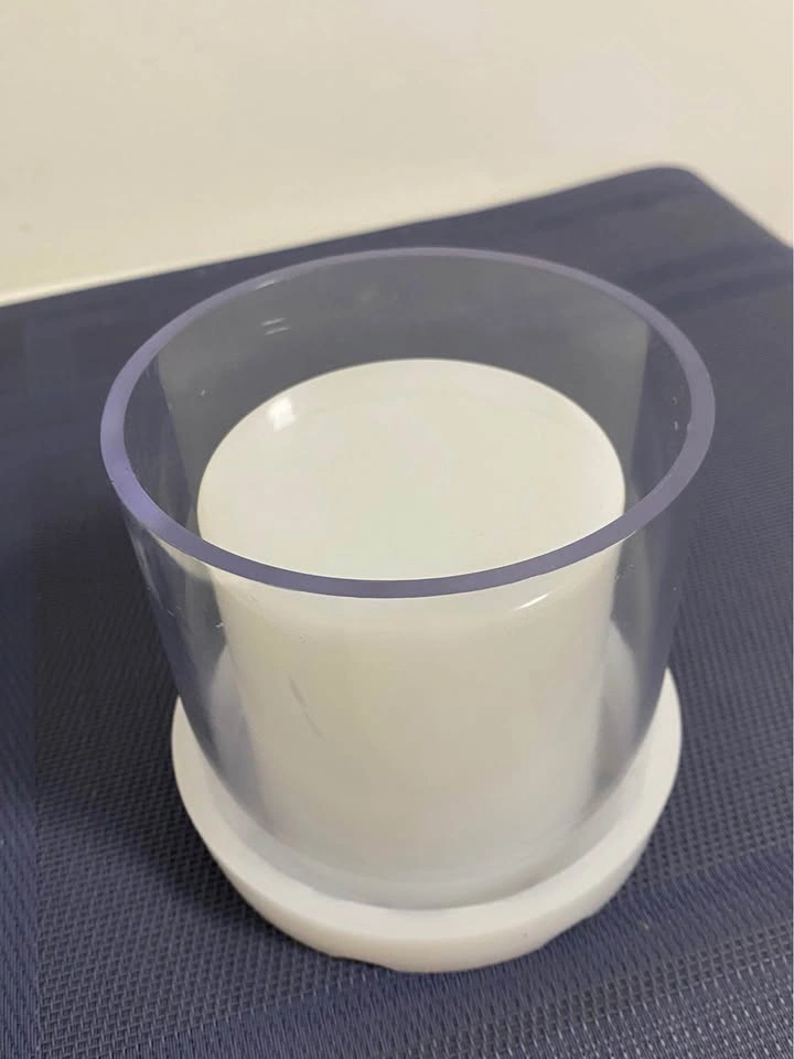 Windproof acrylic candle molds, wax burner mold with container - photo 5