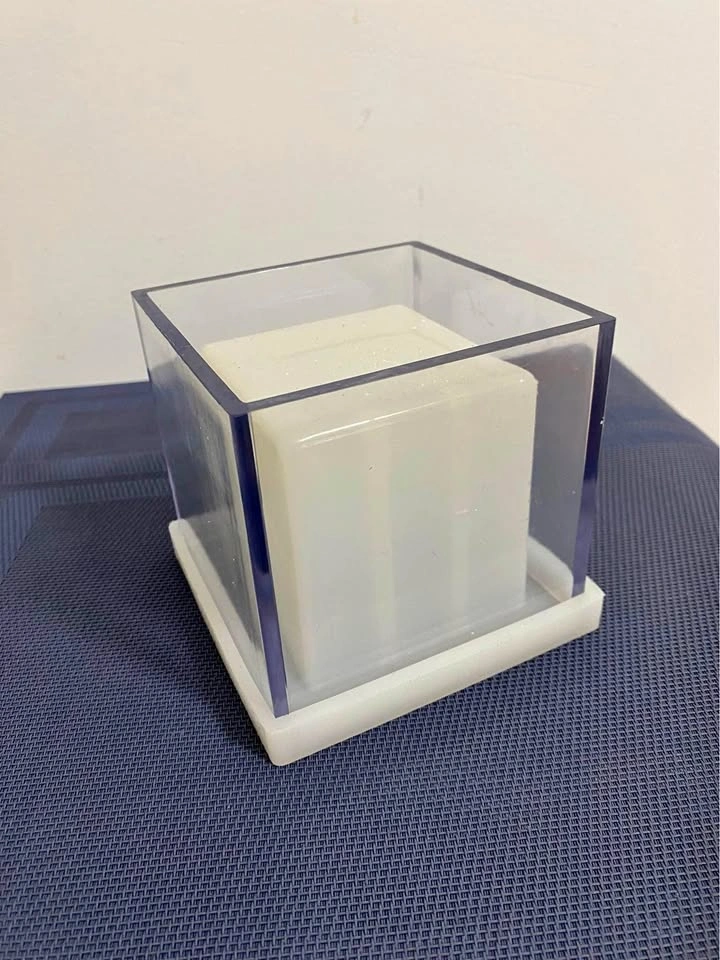 Acrylic Windproof Candle Mold 10x10cm