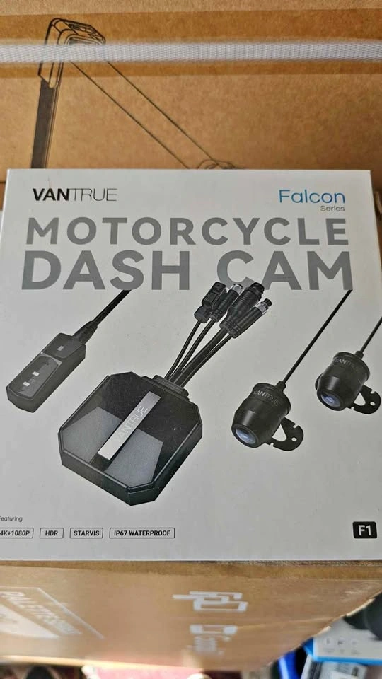 Vantrue Falcon Series F1 Motorcycle Dash Cam