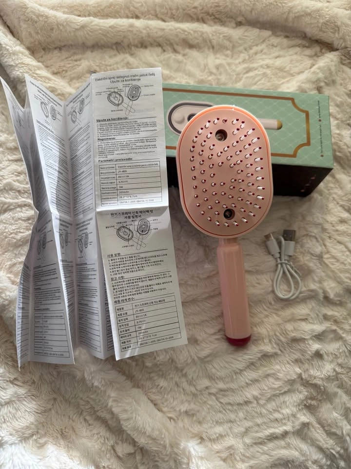 Rechargeable Hair Steamer / Spray Comb - photo 3