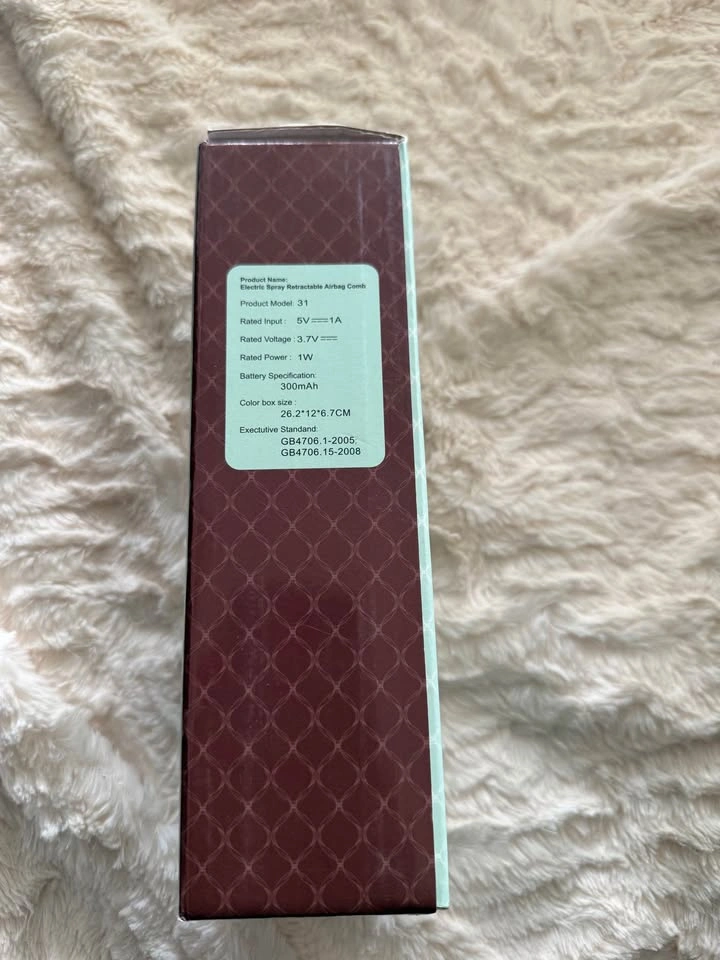 Rechargeable Hair Steamer / Spray Comb - photo 4