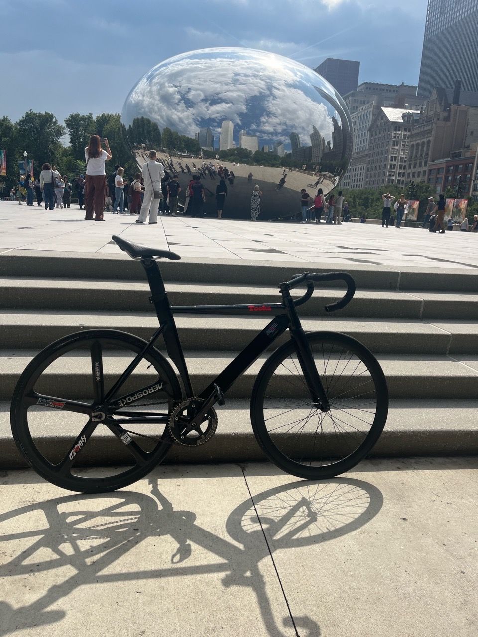 Throne tracklord fixed gear frame and fork (ONLY TRADES)