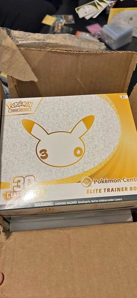 Pokemon Center 30th Celebrations Elite Trainer Box