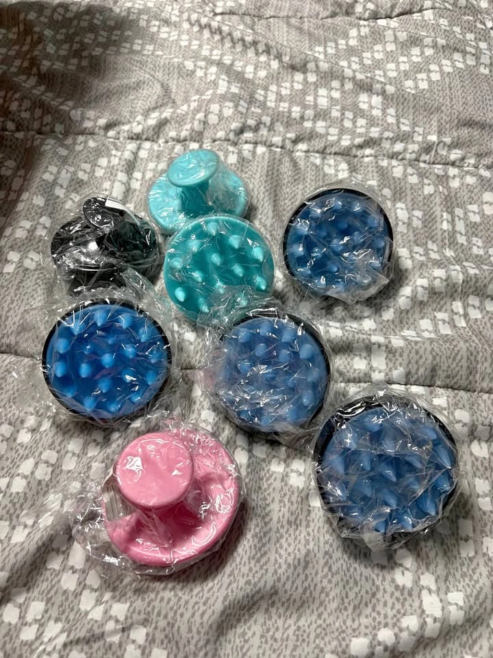 Silicone Scalp Massager Shampoo Brushes