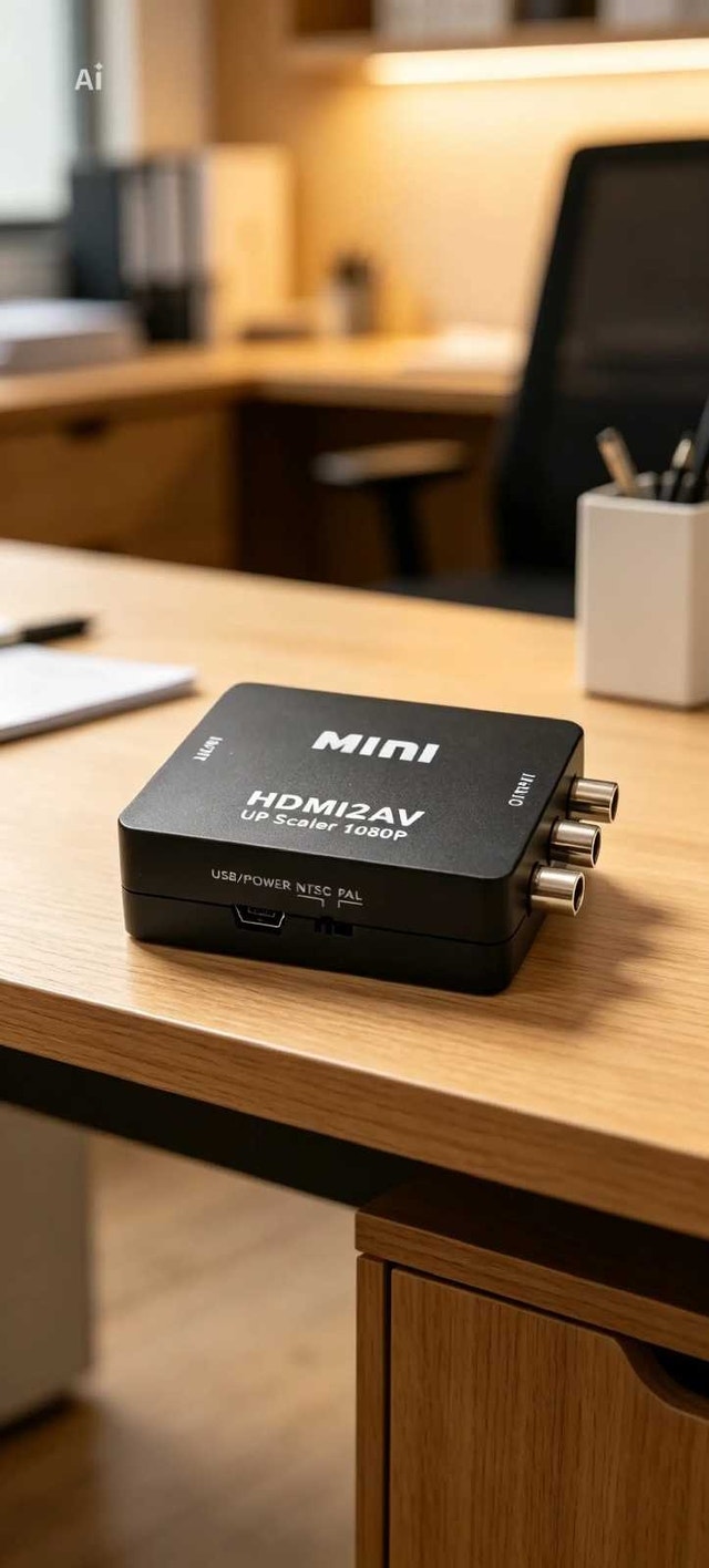 HDMI to AV Converter Kit (1080p) - High Quality