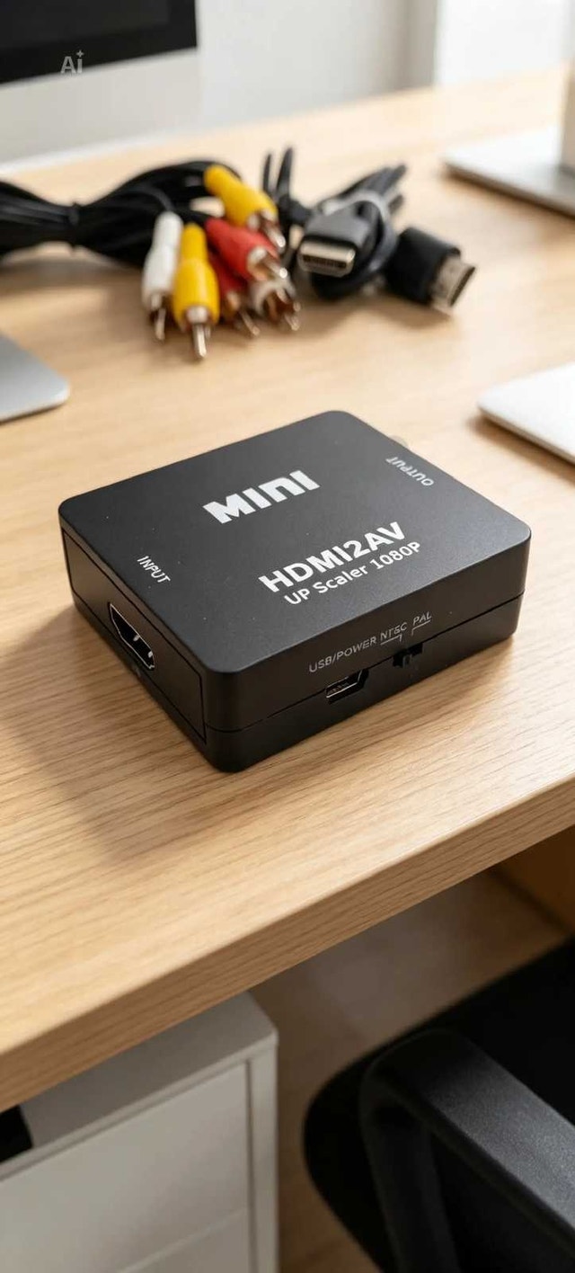 HDMI to AV Converter Kit (1080p) - High Quality - photo 2