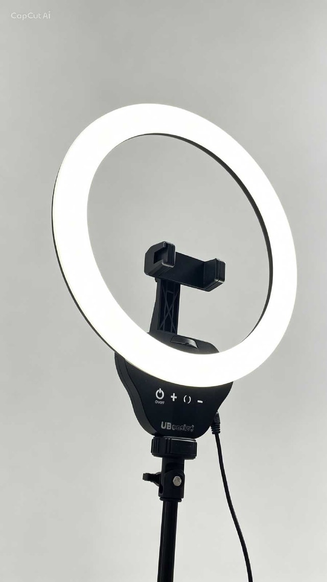 UBeesize 12-inch Ring Light with Tripod - photo 2