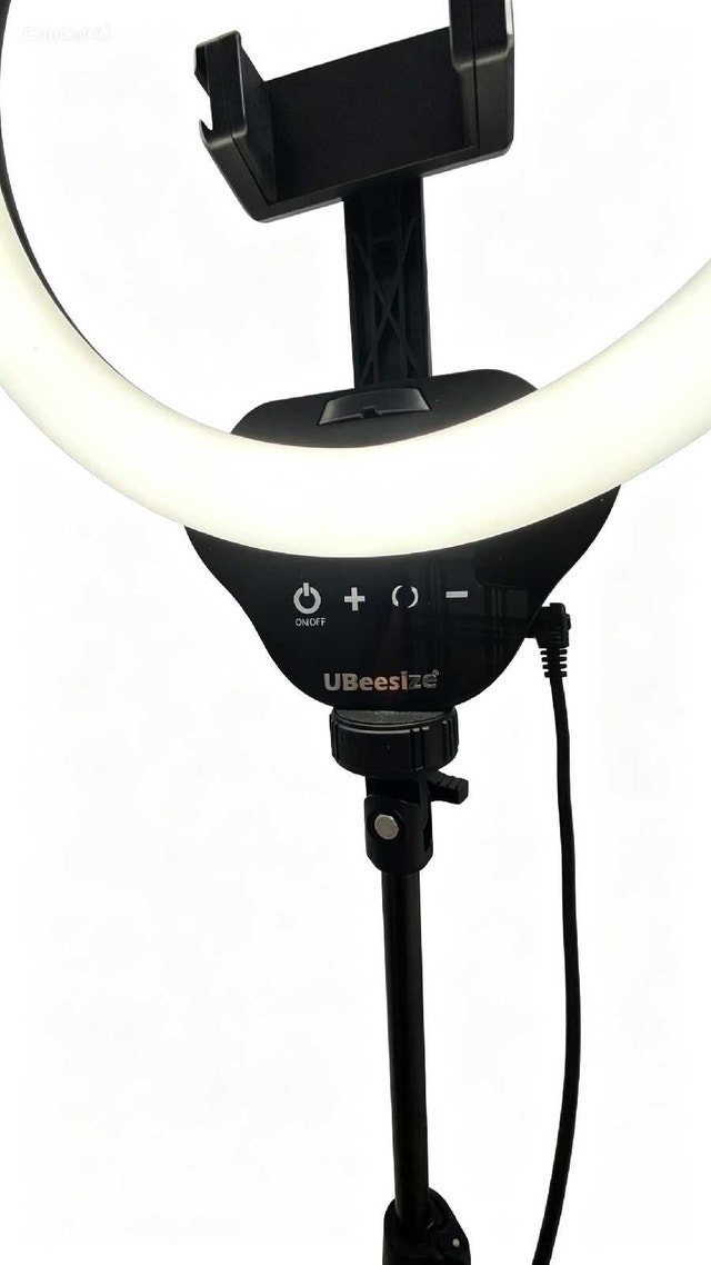 UBeesize 12-inch Ring Light with Tripod - photo 4