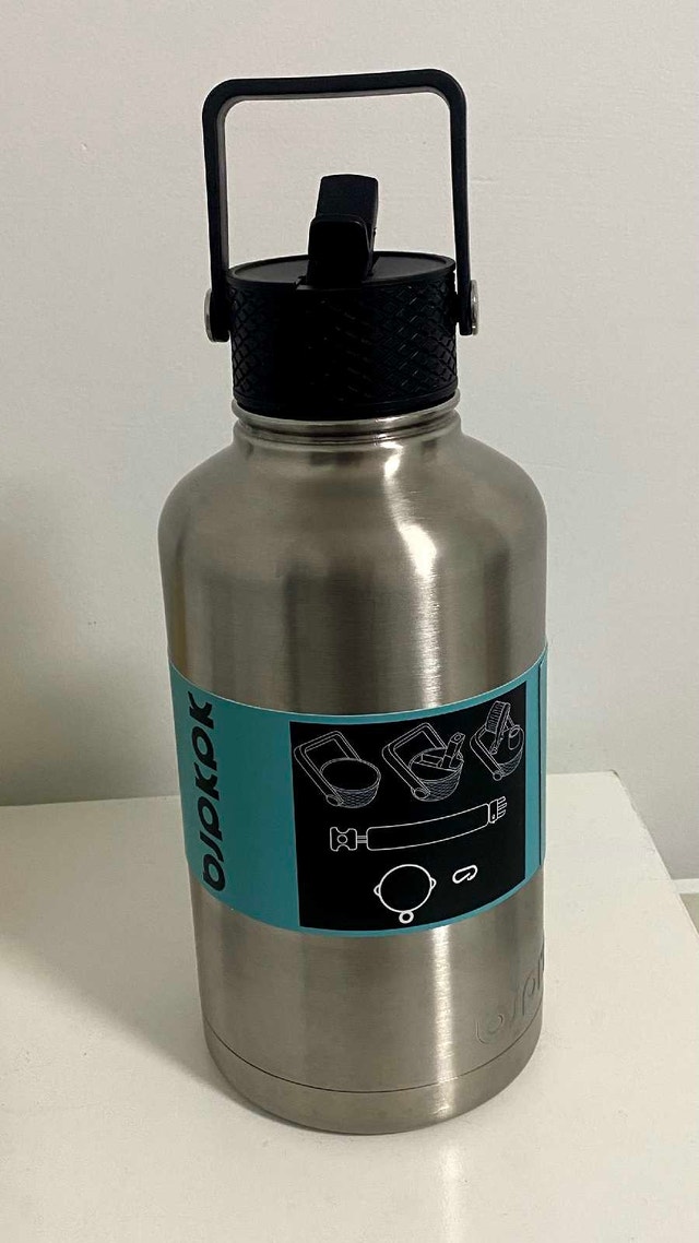 Half gallon BJPKP isothermal water bottle with straw cap