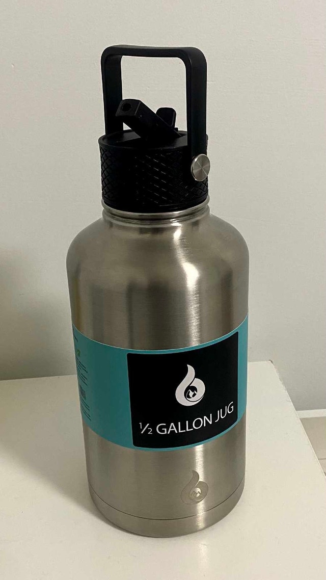 Half gallon BJPKP isothermal water bottle with straw cap - photo 2