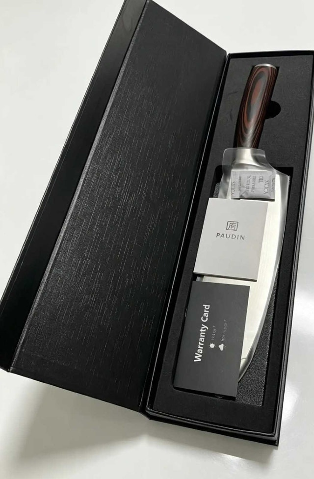 PAUDIN 8-inch butcher knife, high carbon stainless steel, N22