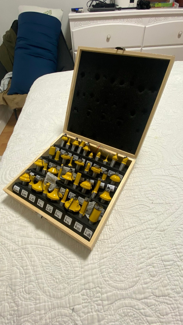 LEATBUY 37-Piece Router Bit Set with 1/2 Inch Shank - photo 3