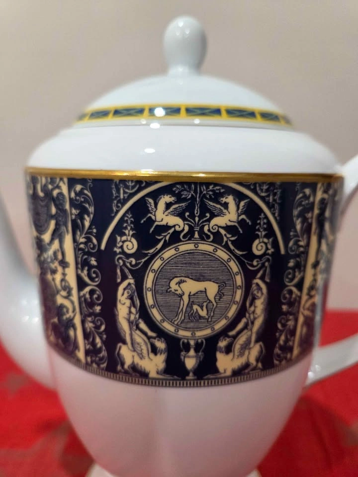 Vintage Royal Worcester Prototype Luxury Teapot - photo 4