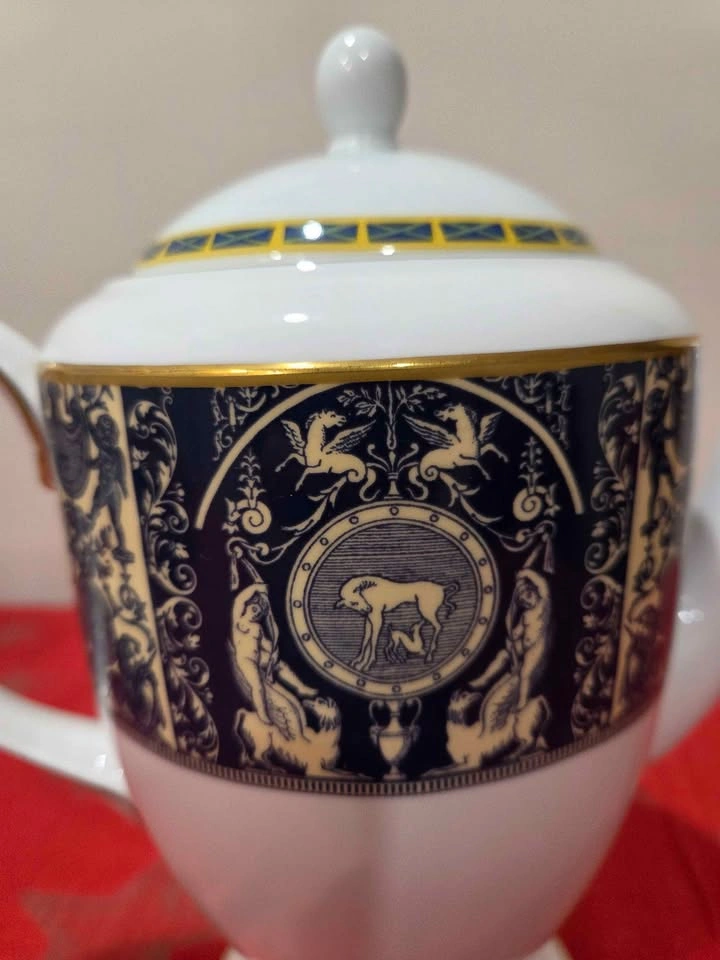 Vintage Royal Worcester Prototype Luxury Teapot - photo 5