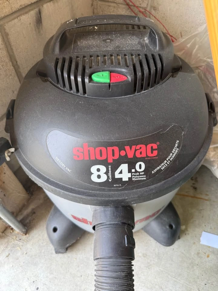 Shop Vac 8 Gallons 4.0