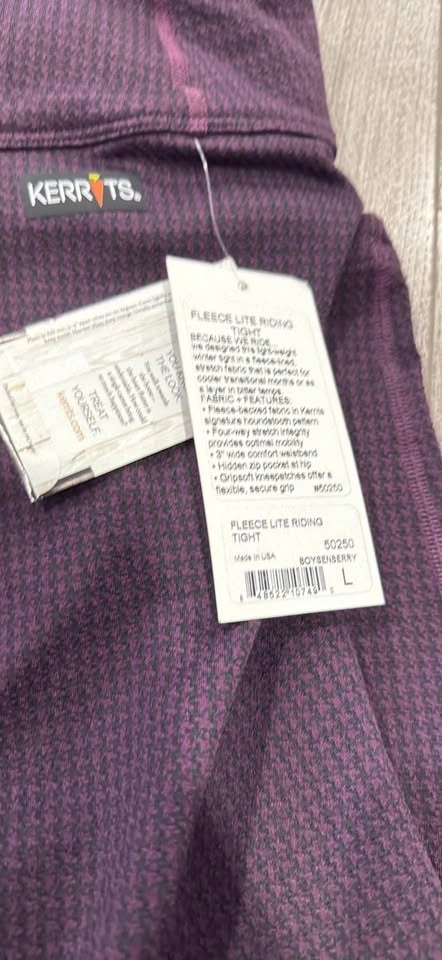 Kerrits Fleece Lite Knee Patch Tight - photo 3