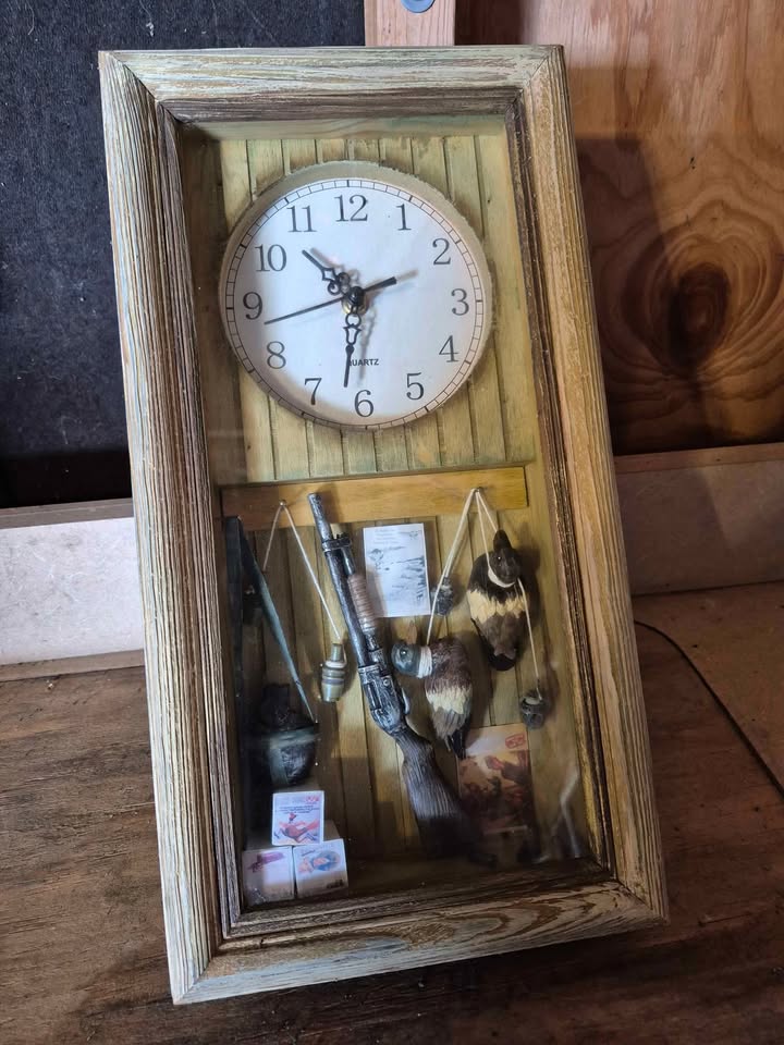 Vintage outdoor sportsman clock - photo 2