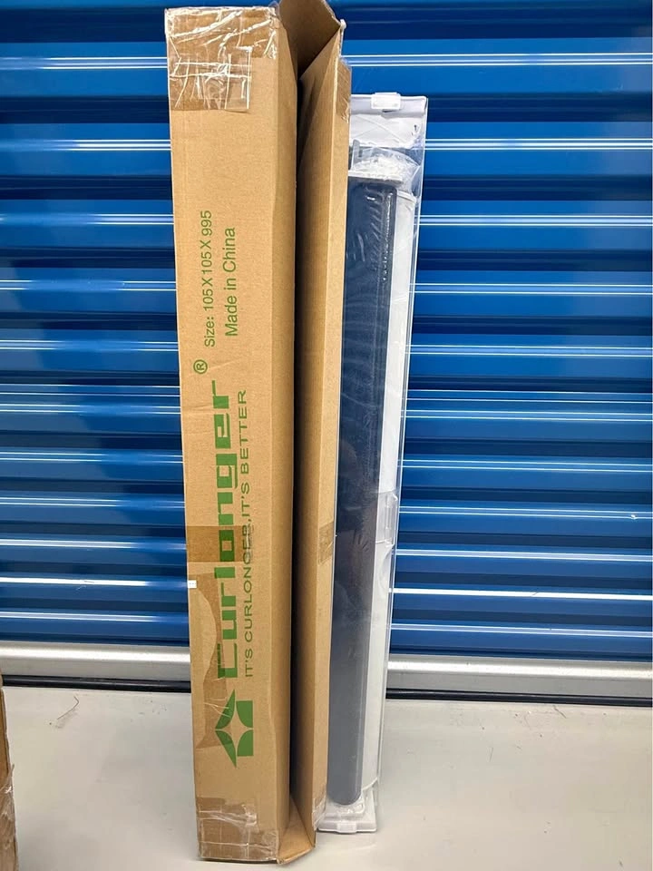 Brand New Curlonger Blinds 34" x 72", Black
