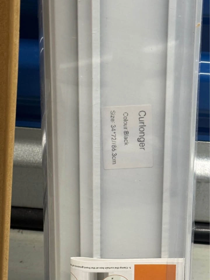 Brand New Curlonger Blinds 34" x 72", Black - photo 2