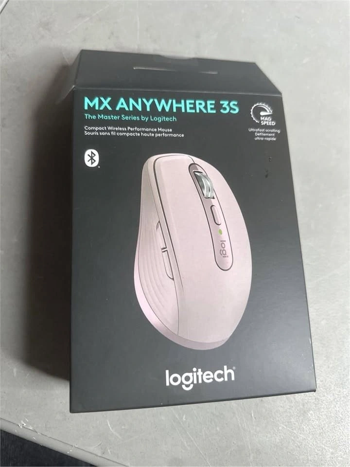 Logitech MX Anywhere 3S Compact Wireless Mouse - Rose - photo 3