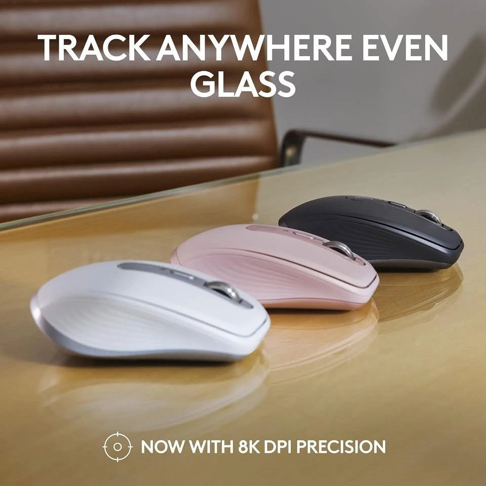 Logitech MX Anywhere 3S Compact Wireless Mouse - Rose - photo 5