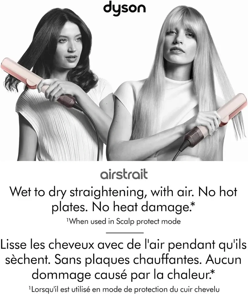 Dyson Airstrait Wet-to-Dry Hair Straightener - Ceramic Pink - photo 4