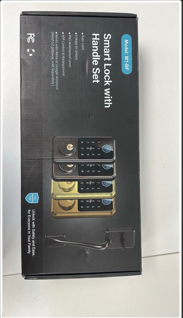 Smart Lock with Handle Set