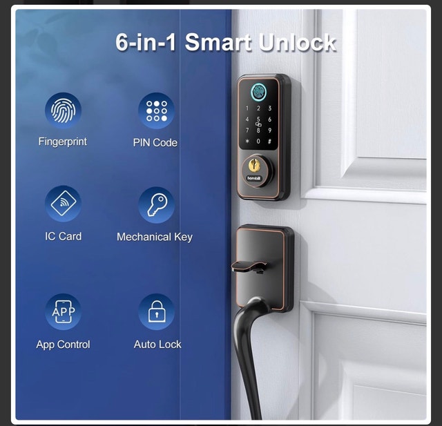 Smart Lock with Handle Set - photo 5
