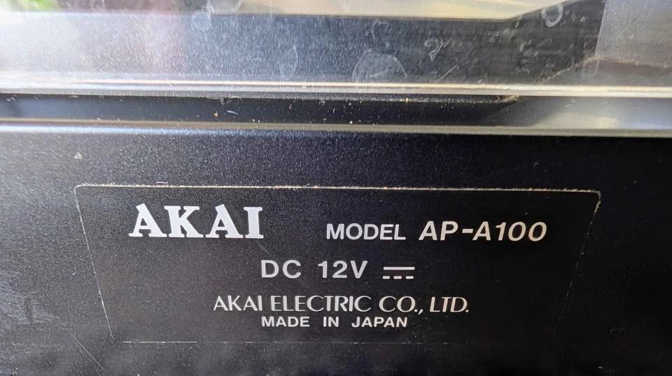 Vintage 1980s Akai AP-A100 Turntable - photo 4