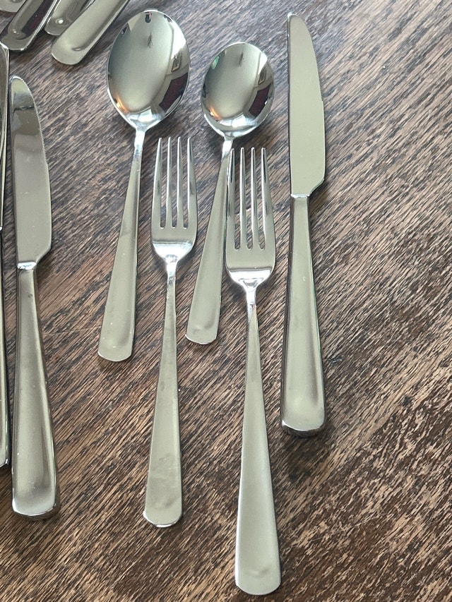 JA Henckels 53 pcs Cutlery Set w Serving Spoons Fork - photo 2