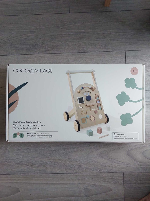 Coco Village Wooden Activity Walker