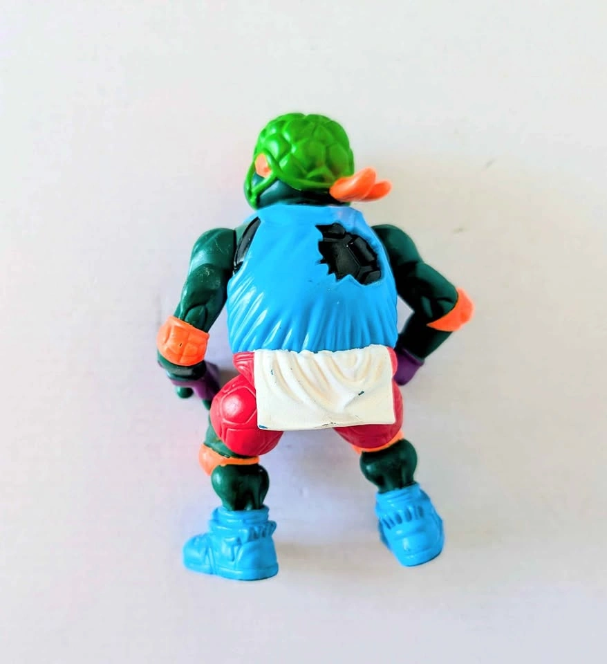 Vintage 1991 Playmates Toys Skateboardin' Mike Action Figure - photo 2