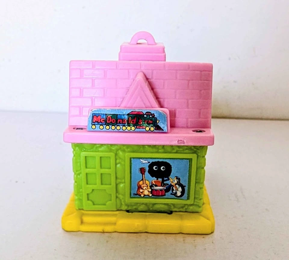 Vintage 1993 McDonald's McDonaldland Village Grimace's Train Sta