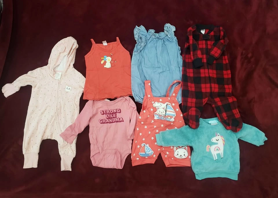 Baby Girl Clothing Lot Sizes 1M-2T - photo 3