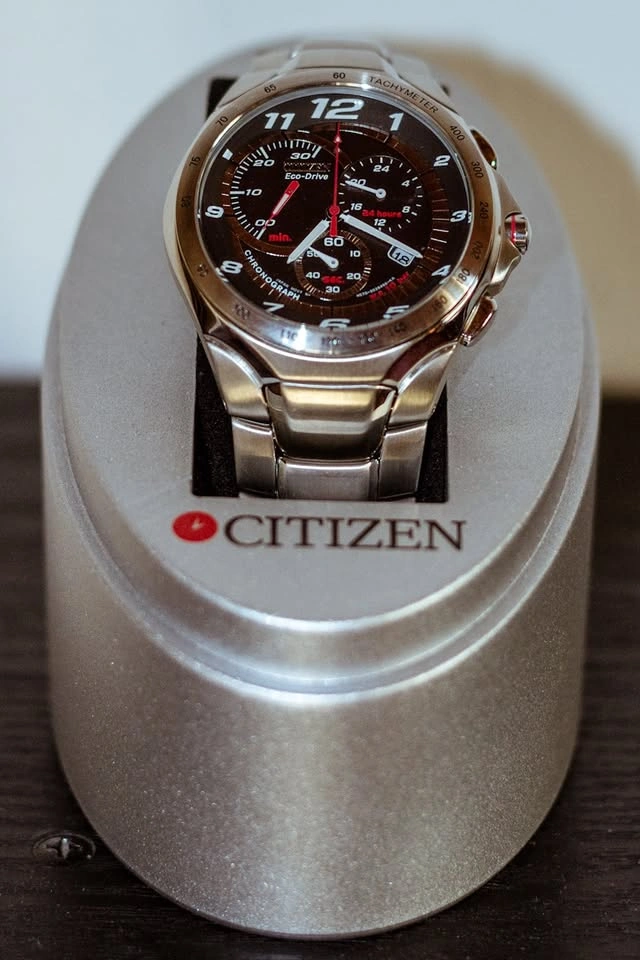 Citizen Eco-Drive Chronograph AT1091-54F — Brand New - photo 3