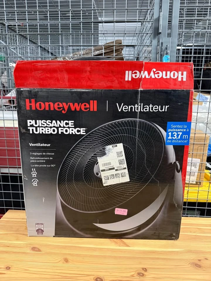 Honeywell Turbo Force Power Air Circulator Fan - photo 2