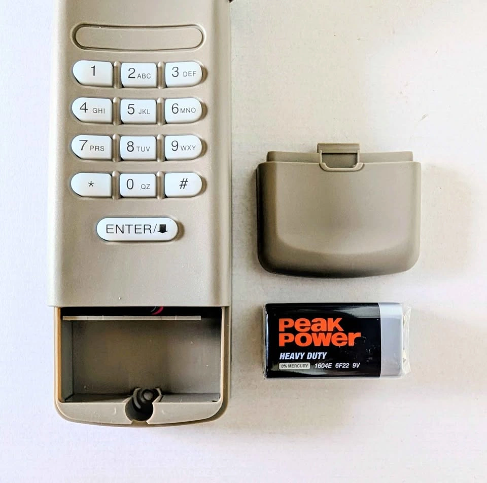 Universal Wireless Garage Door Keypad and Remote Set - photo 3