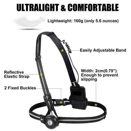LED Outdoor Safety Torso Light for Night Activities - photo 4