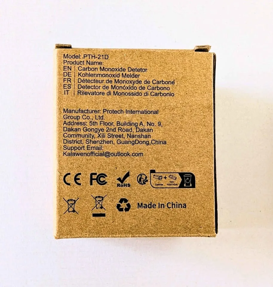 Brand New Kalawen Carbon Monoxide, Temperature and Humidity Air - photo 4