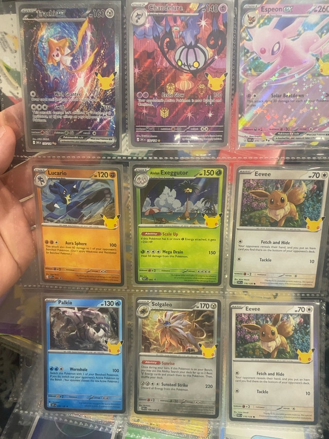 30th Celebration Pokémon Cards - photo 3