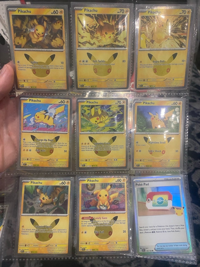 30th Celebration Pokémon Cards - photo 4