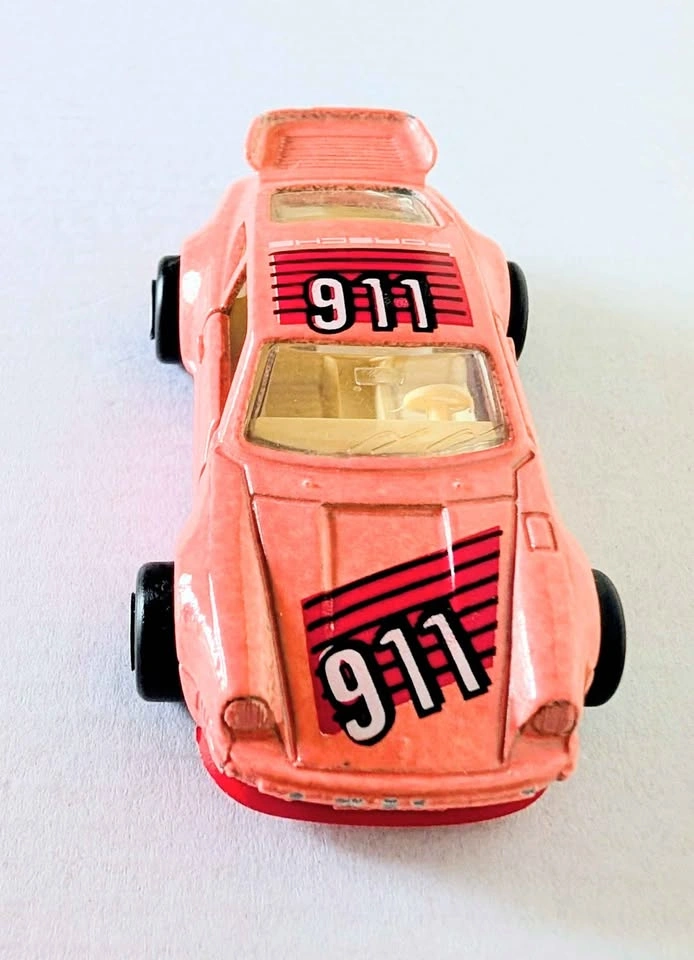 Vintage 1989 Majorette Porsche Turbo 911 No. 209 Die-Cast Car - photo 4
