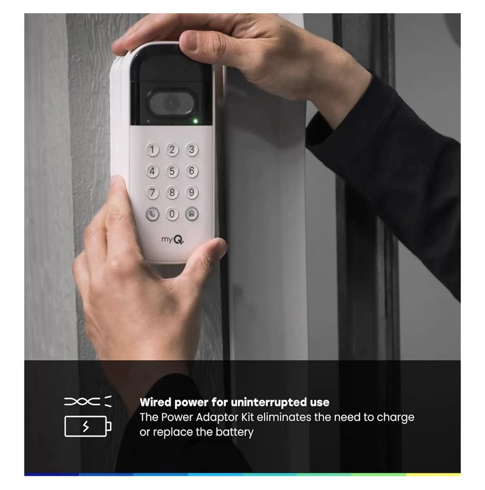 New myQ Secure View Garage Video Keypad - photo 3