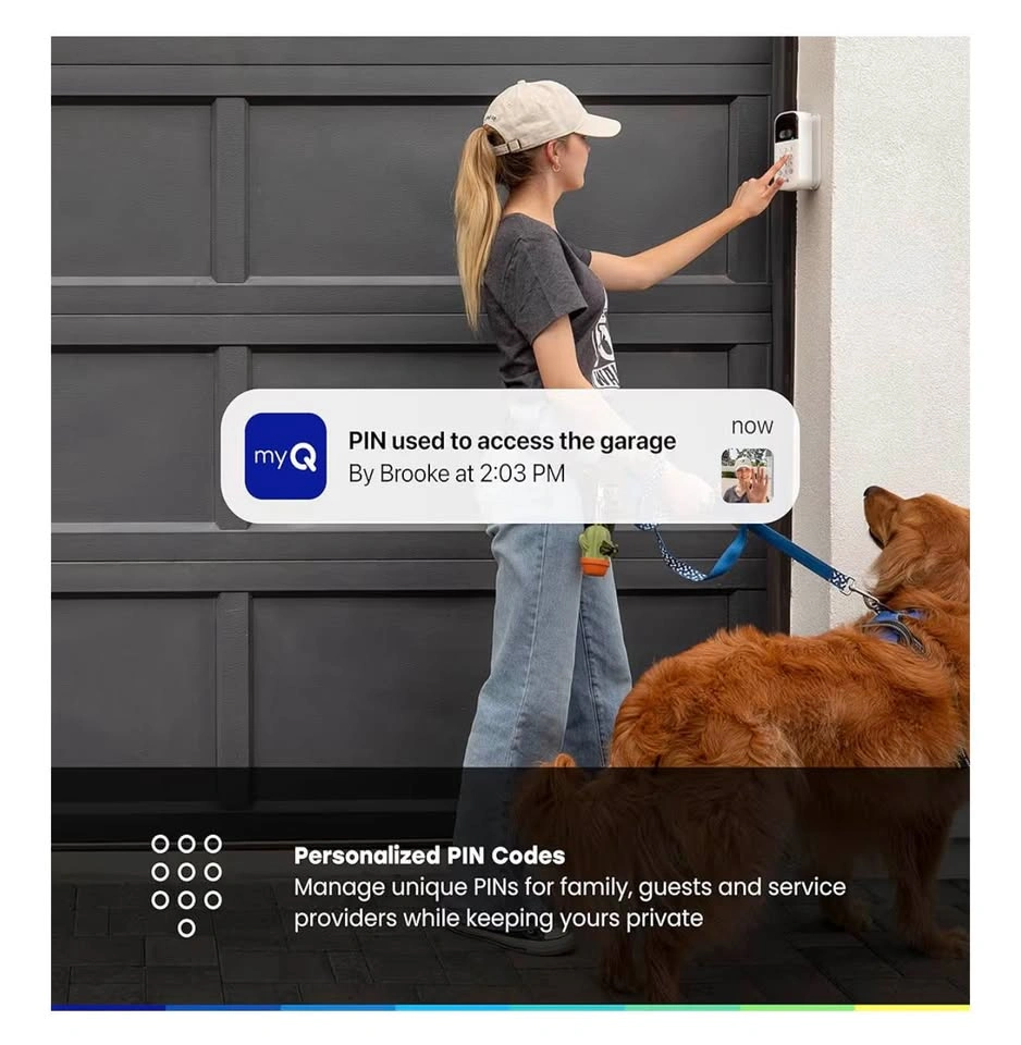 New myQ Secure View Garage Video Keypad - photo 5