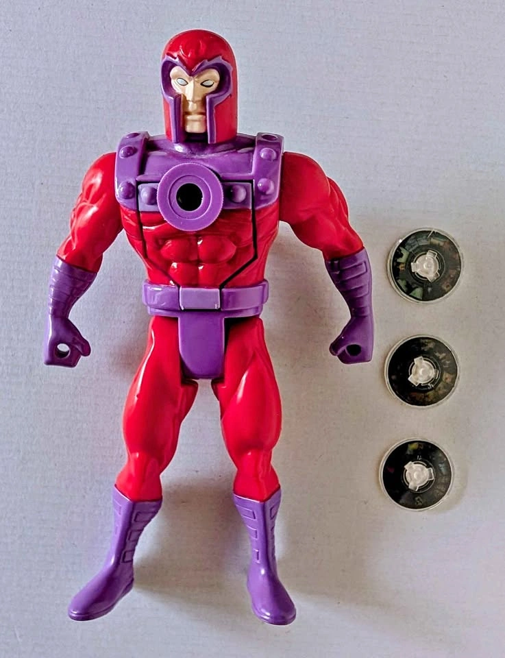 Vintage 1994 Toy Biz Magneto Projector Action Figure