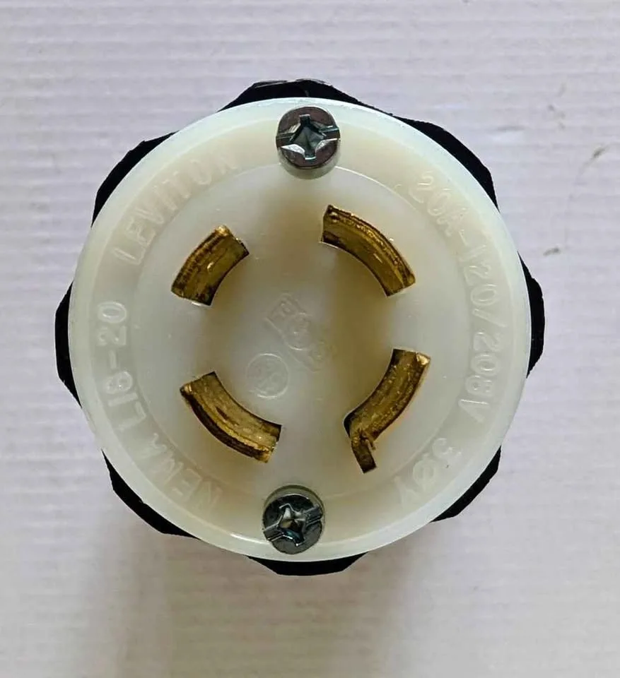 Brand New Leviton 2441 20A Locking Plug - photo 2