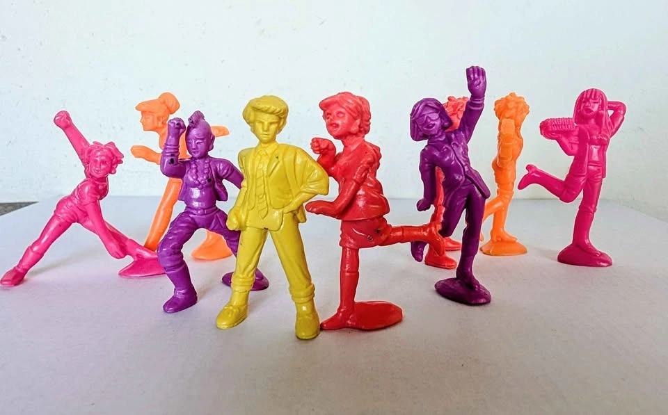 Vintage 1986 Mattel C.U.T.I.E. Blind Figures, Lot of 9 - photo 2