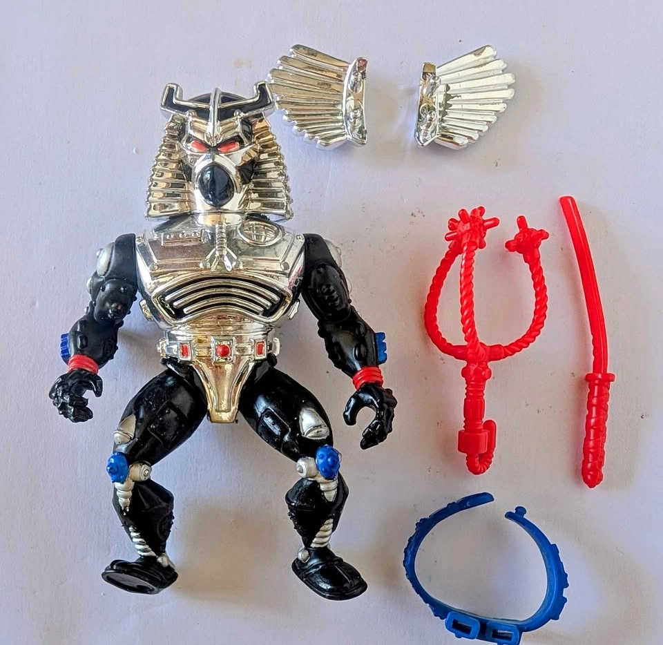 Vintage 1991 Playmates Chrome Dome Action Figure from TMNT