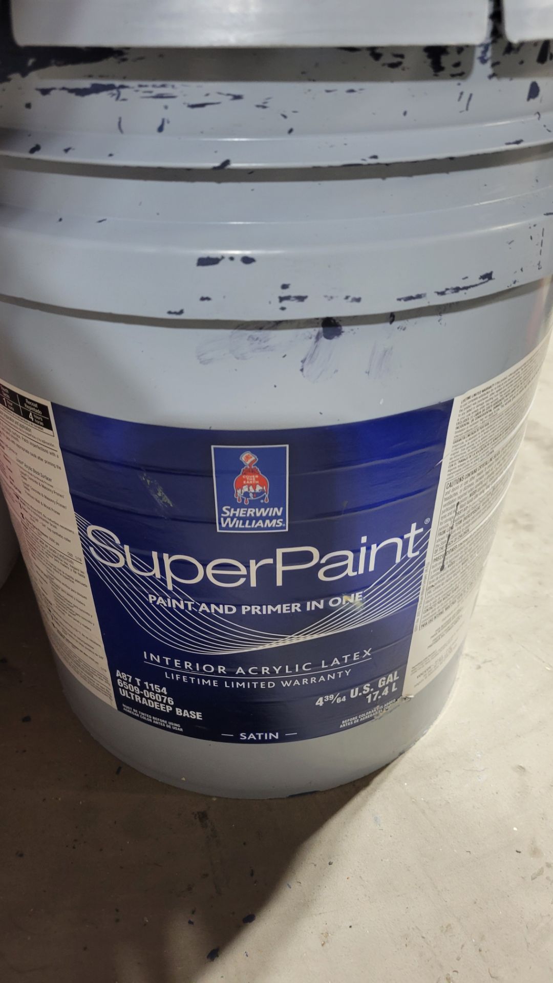 Blue Paint &primer $40